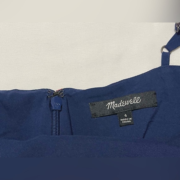 Madewell Silk Ruffle-Wrap Cami Dress in Bird of Paradise - Picture 7 of 16